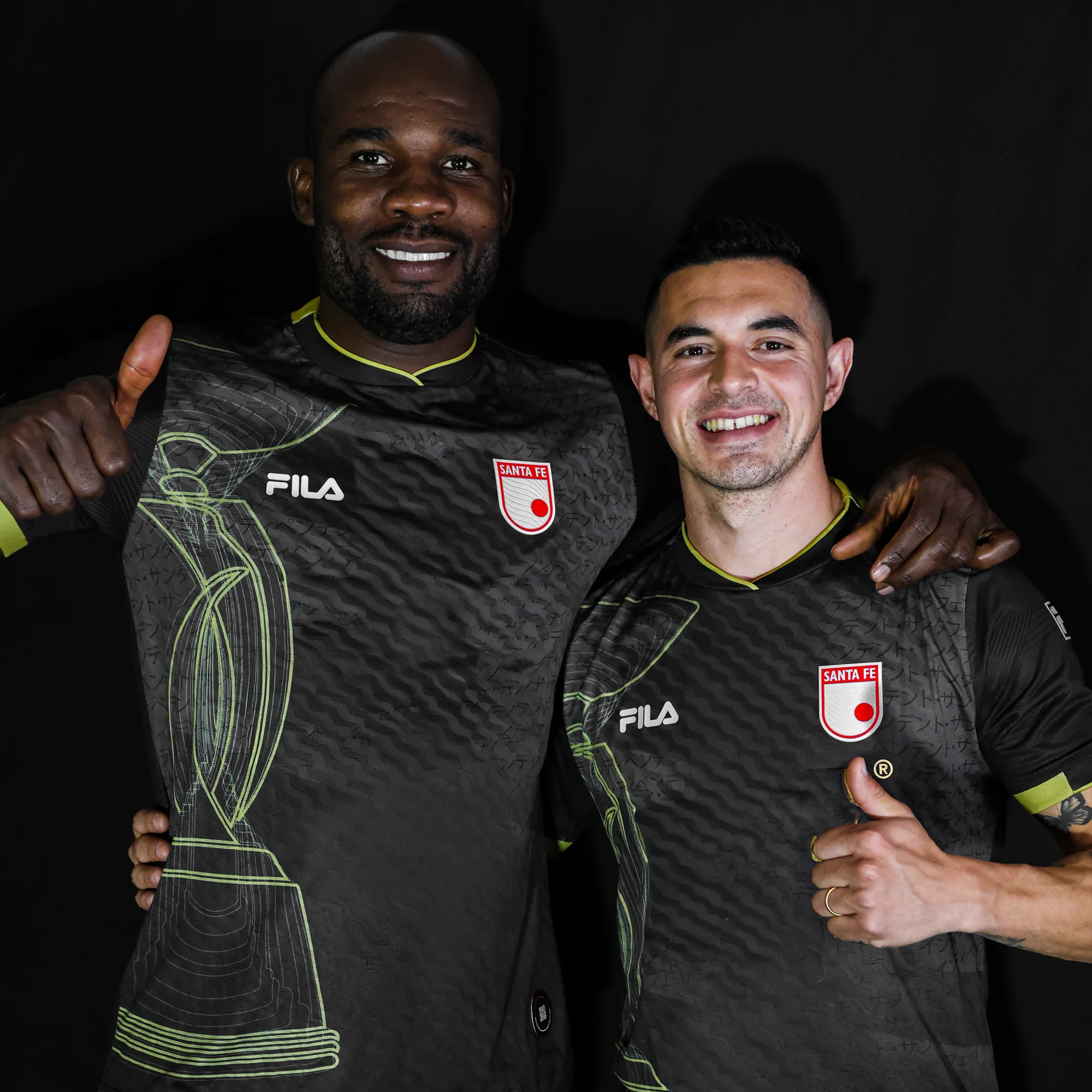 CAMISETA MASCULINA FILA INDEPENDIENTE SANTA FE AWAY 2 LIBERTADORES 2026 - Image 3
