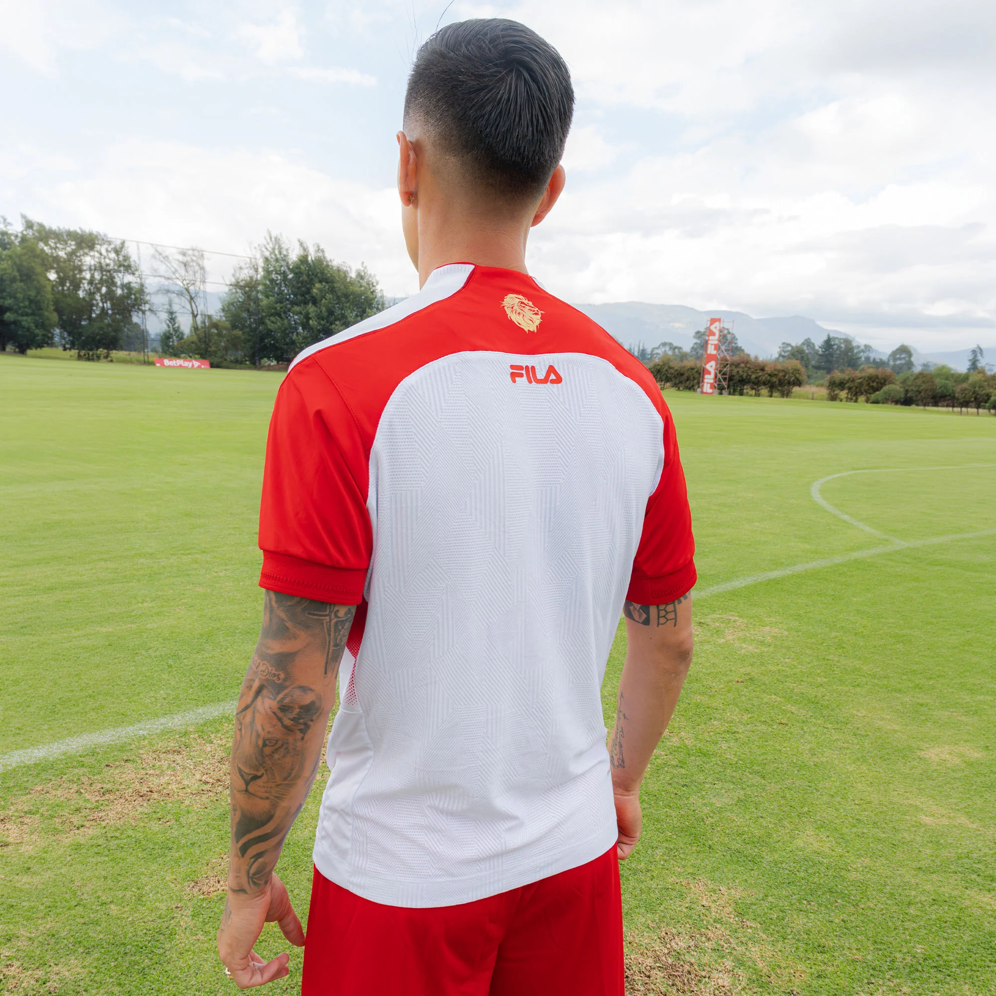 CAMISETA MASCULINA FILA INDEPENDIENTE SANTA FE AWAY 2026 - Image 3