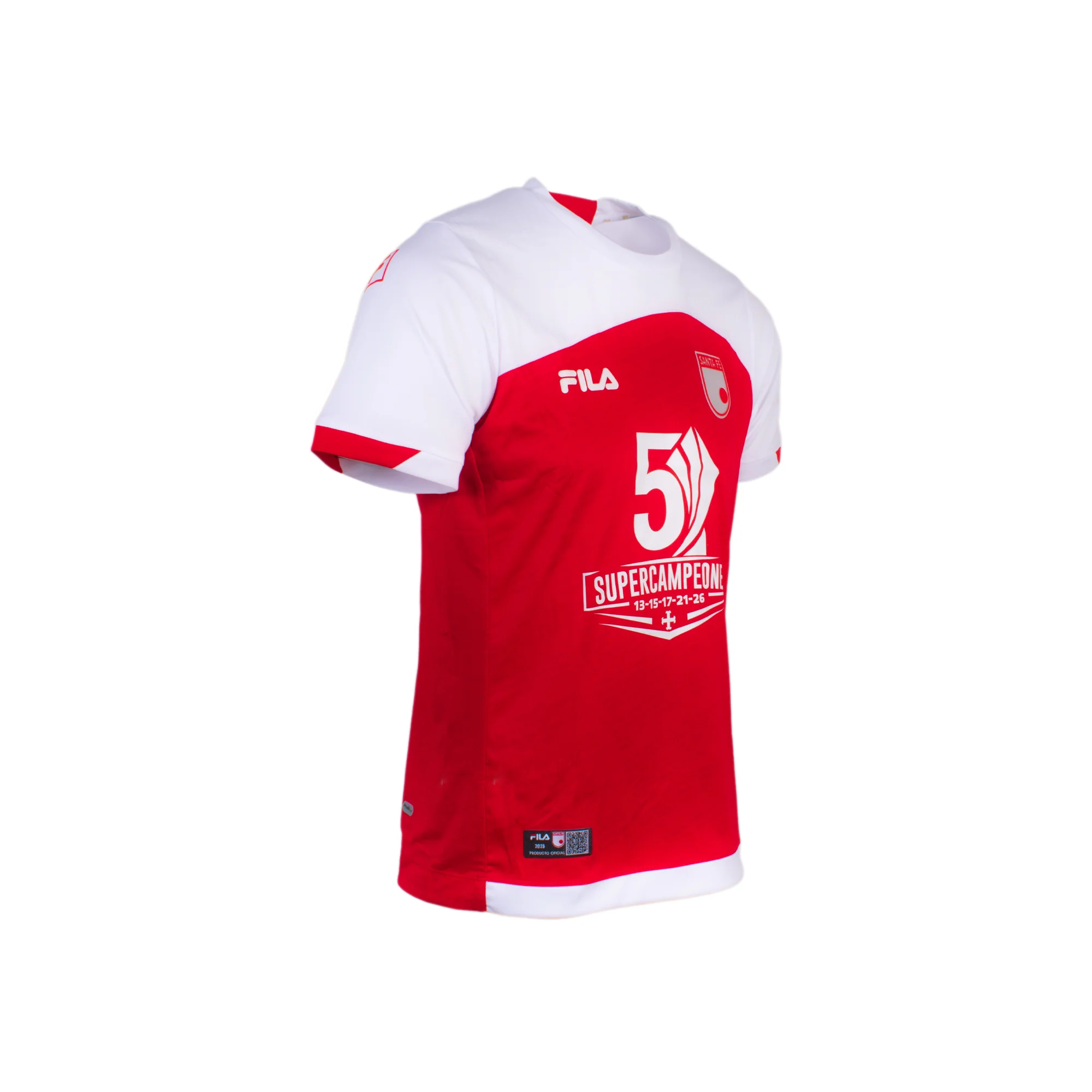 CAMISETA FILA INDEPENDIENTE SANTA FE CAMPEON SUPER LIGA 2026 - Image 3